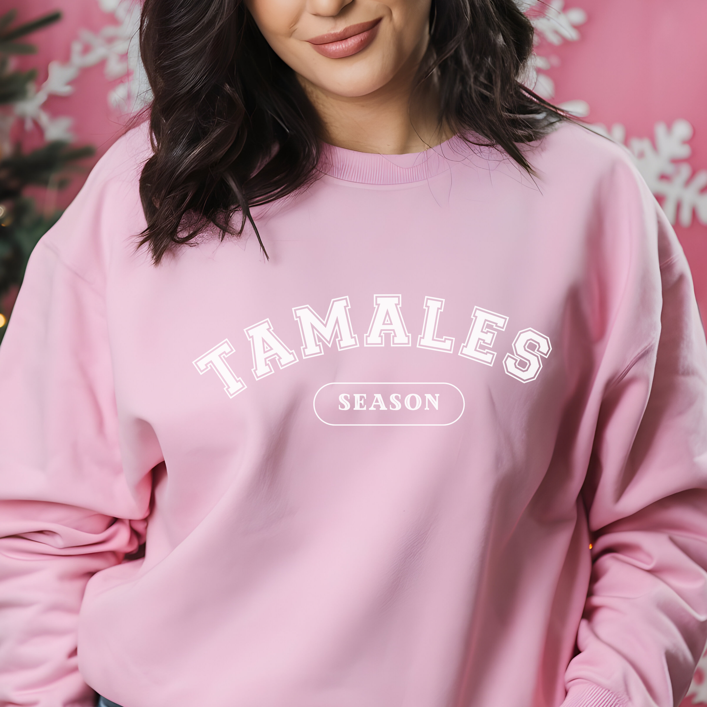 Tamales Season Sweatshirt – Sudadera Unisex Pa’ la Temporada Más Rica del Año
