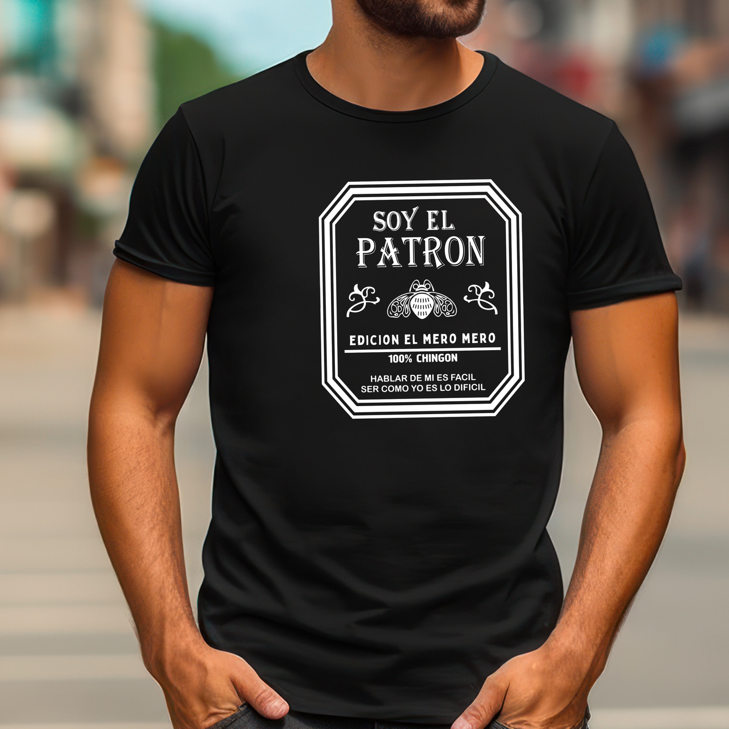 Soy El Patrón Tee – Edición El Mero Mero | Graphic Tee con Actitud y Orgullo Latino