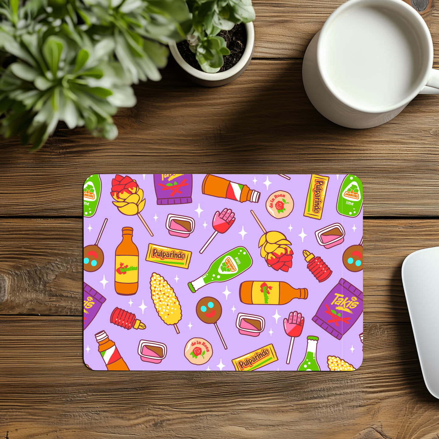 Mexican Candy Mouse Pad – Cute Latino Dulces Design | Funny Spanglish Desk Accessory