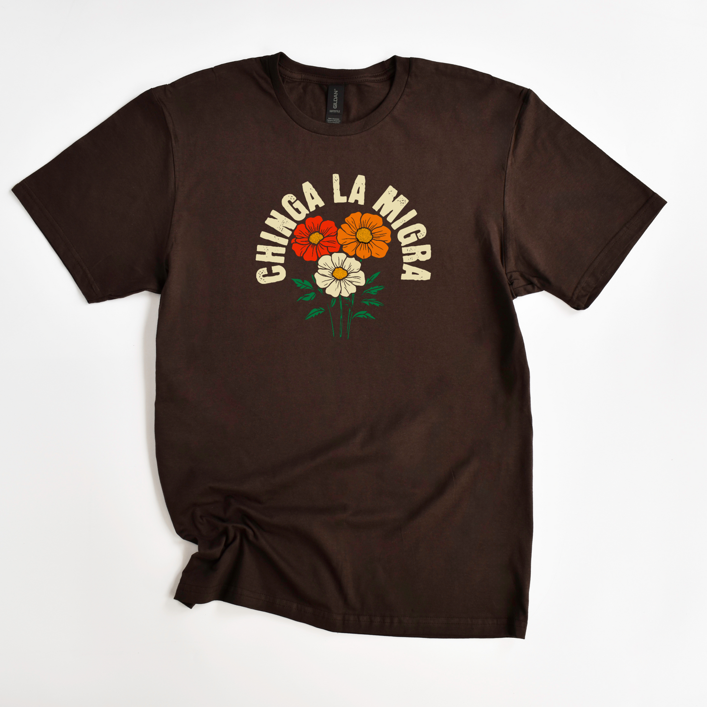 Chinga la Migra Tee – Latina Resistance Graphic Shirt | Bold Mexican-American Statement Tee