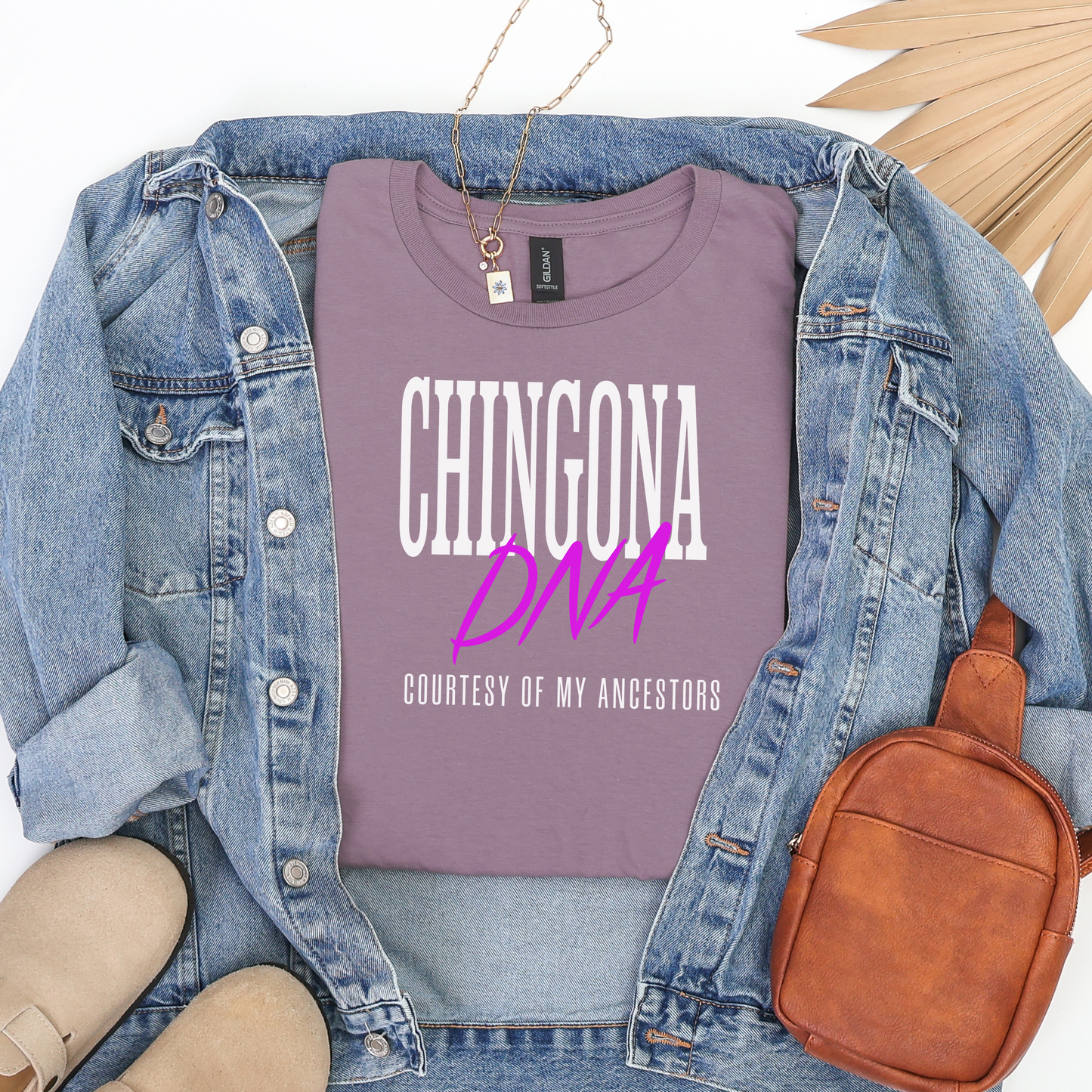 Chingona DNA Graphic Tee - Latina Power & Strength | Camiseta Poderosa