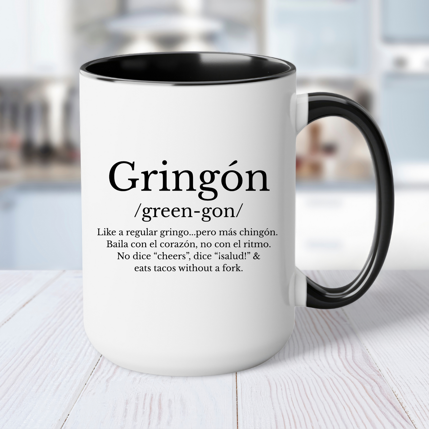 Gringon Mug – 15oz Cafesito Mug | Like a Gringo... But Mas Chingon ☕🌮