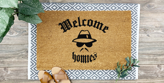 Welcome Homes Doormat – Chicano Style Funny Door Mat | Orale Homie Latino Welcome Mat