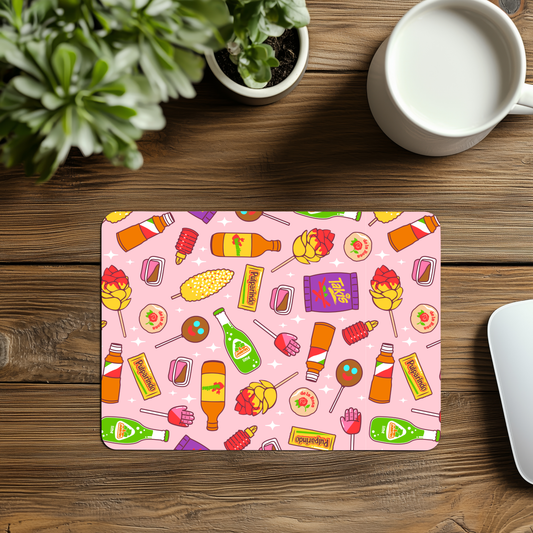 Mexican Candy Mouse Pad – Cute Latino Dulces Design | Funny Spanglish Desk Accessory