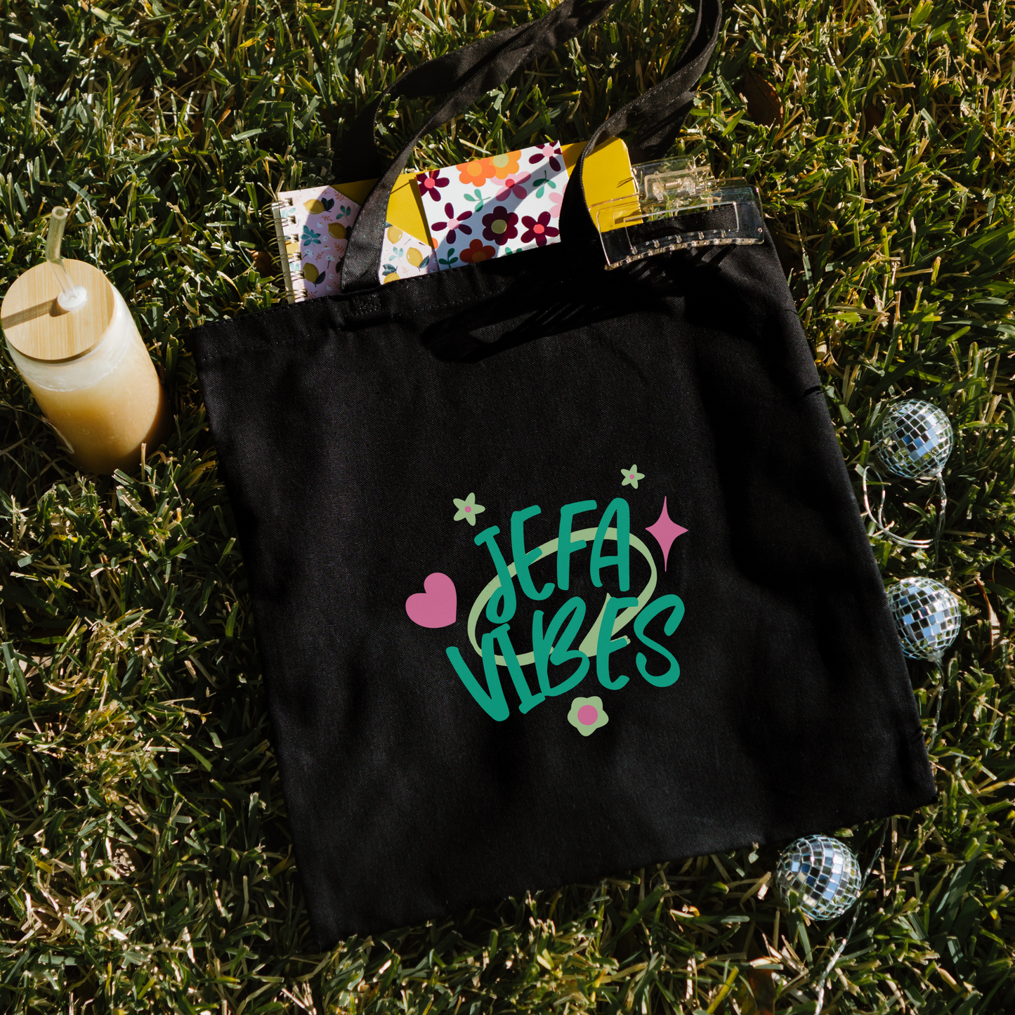 Jefa Vibes Tote Bag - Boss Babe & Latina Empowerment Bag | Bolsa para Mujeres Poderosas