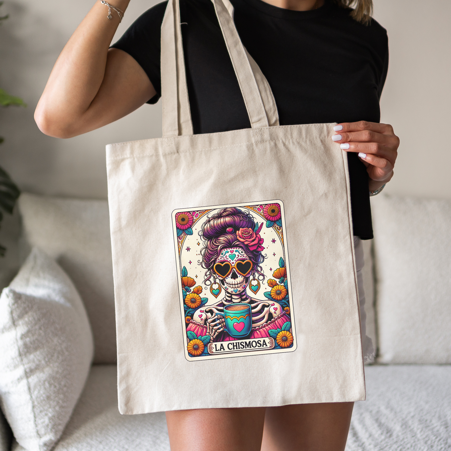 La Chismosa Lotería Tote Bag – Fun, Bold & Full of Chisme!