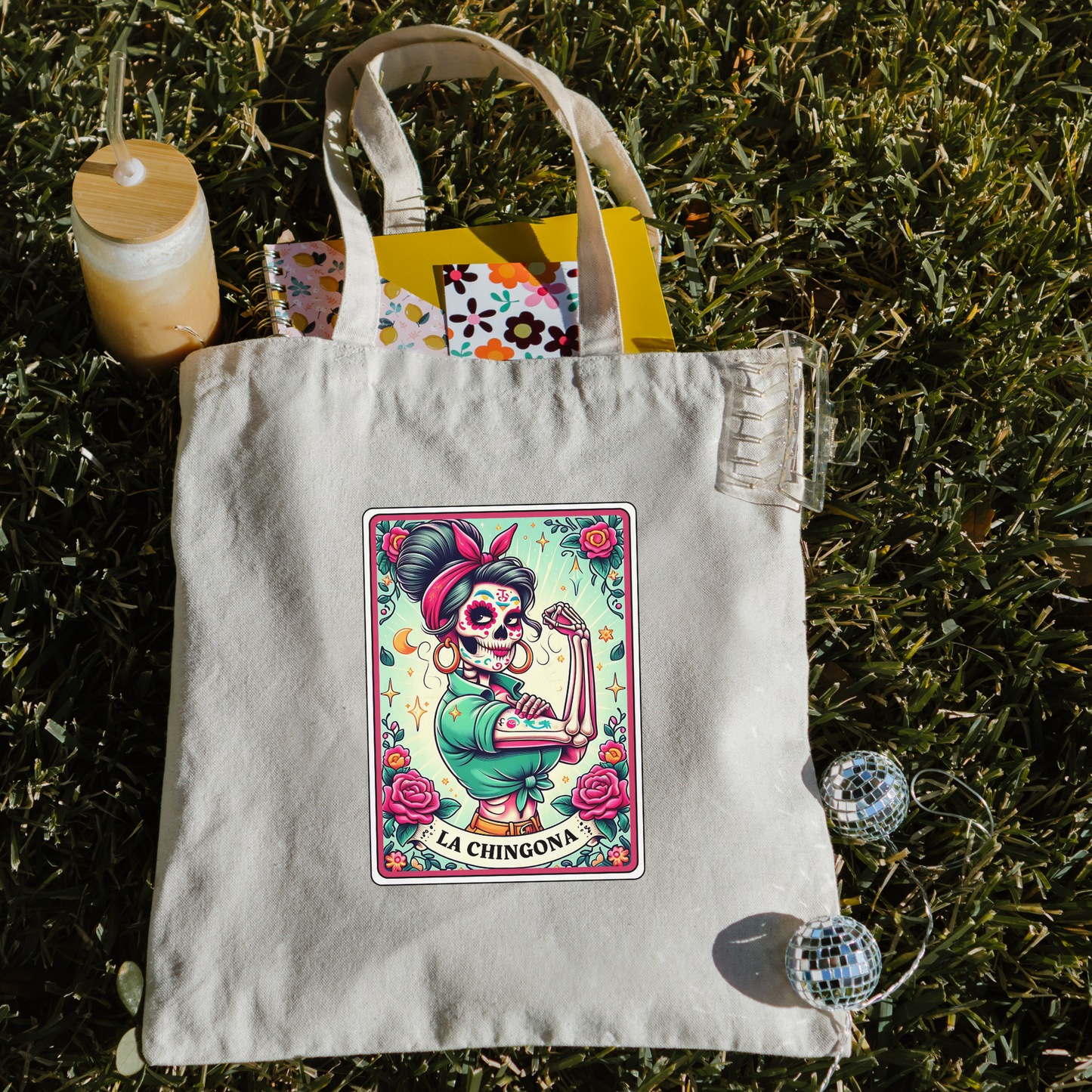 La Chingona Lotería Tote Bag – Bold, Fierce & 100% Chingona!