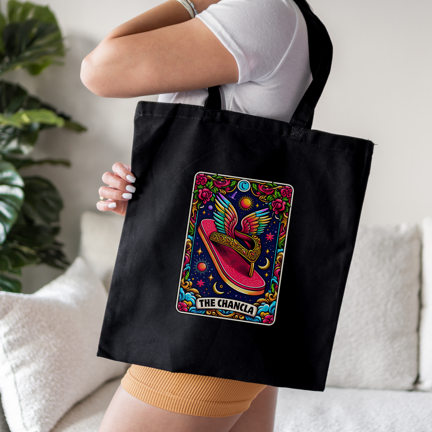 La Chancla Tote Bag – Funny & Relatable Latina Mom Humor!