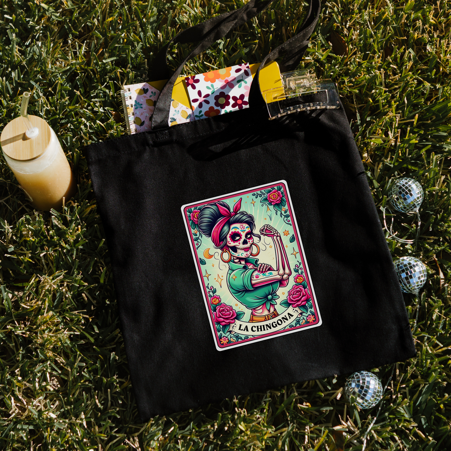 La Chingona Lotería Tote Bag – Bold, Fierce & 100% Chingona!